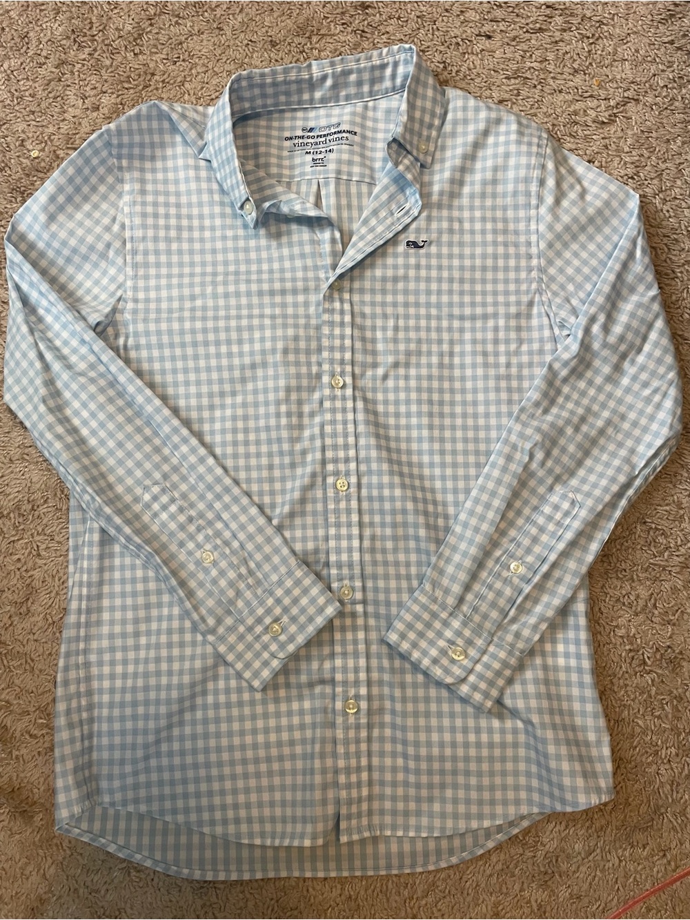 Boys Vineyard Vines Performance Woven Shirt